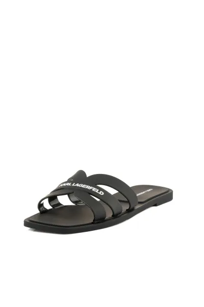 Šľapky Karl Lagerfeld Jelly Iv Matt Slide Black Rubber
