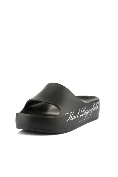 Šľapky Karl Lagerfeld Kobo Ii Hotel Logo Slide Black Eco Eva