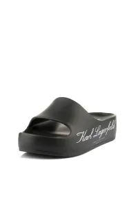 Šľapky Karl Lagerfeld Kobo Ii Hotel Logo Slide Black Eco Eva