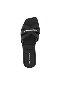 Šľapky Karl Lagerfeld Jelly Iv Matt Slide Black Rubber