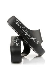 Šľapky Karl Lagerfeld Kobo Ii Hotel Logo Slide Black Eco Eva