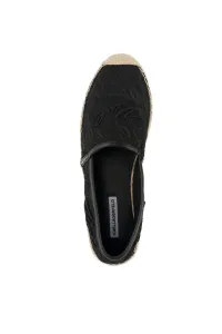 Espadrilky Karl Lagerfeld Kamini Orchid Lace Slip On Black Mesh