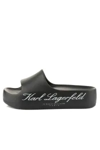 Šľapky Karl Lagerfeld Kobo Ii Hotel Logo Slide Black Eco Eva
