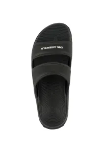 Šľapky Karl Lagerfeld Jeans Skuba 2-Strap Slide Black Rubber