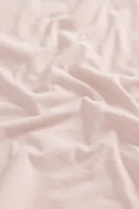 Tričko Woolrich Slub Cotton V-Neck Rose Smoke