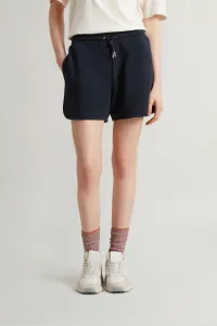 Teplákové Šortky Woolrich Classic Fleece Short Melton Blue