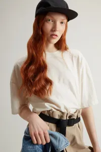 Tričko Woolrich Slub Cotton Tee Jet Stream