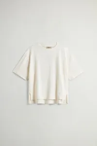 Tričko Woolrich Slub Cotton Tee Jet Stream