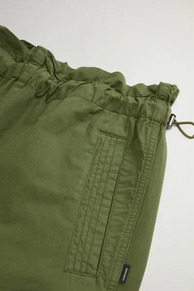 Nohavice Woolrich Drawstring Pant Cypress