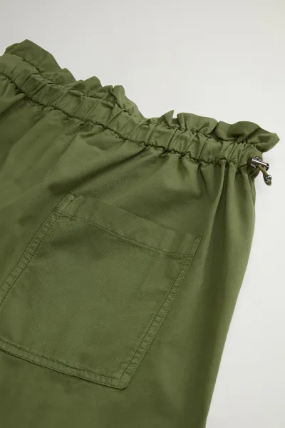 Nohavice Woolrich Drawstring Pant Cypress