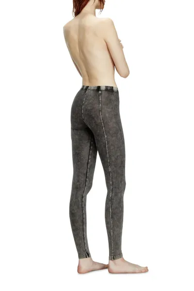 Legíny Diesel Athena-Dnm Trousers Black