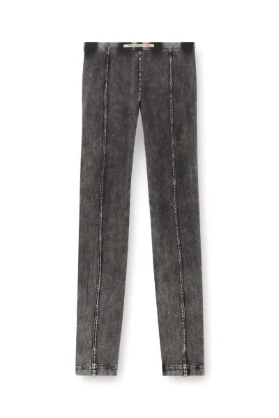 Legíny Diesel Athena-Dnm Trousers Black