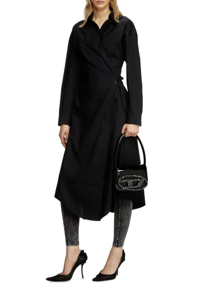 Šaty Diesel D-Elphi-Long Dress Black