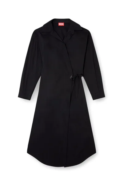 Šaty Diesel D-Elphi-Long Dress Black