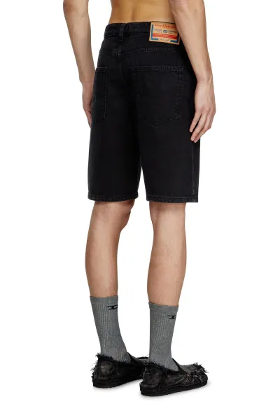 Šortky Diesel Regular-Short Shorts Black
