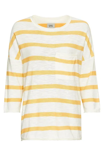Sveter Camel Active Knitwear Stripes