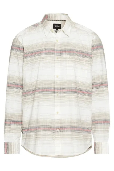 Košeľa Camel Active Longsleeve Shirt Sunfaded Red
