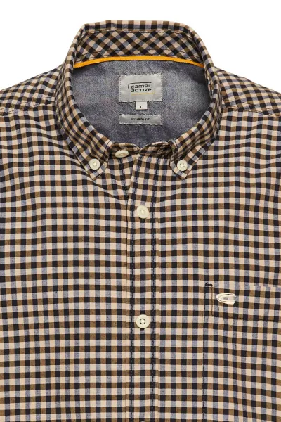 Košeľa Camel Active Shortsleeve Shirt Dark Indigo