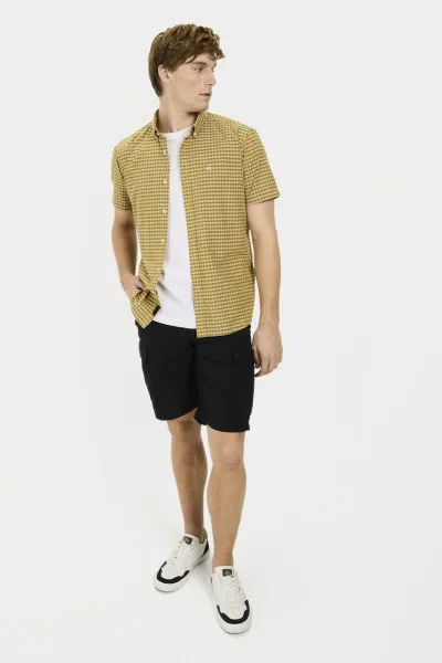Košeľa Camel Active Shortsleeve Shirt Sunflower