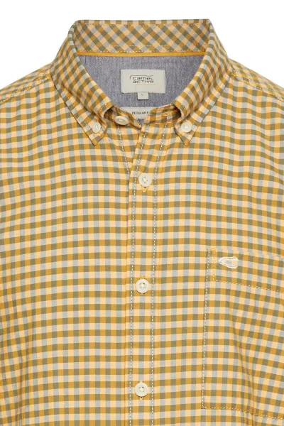 Košeľa Camel Active Shortsleeve Shirt Sunflower