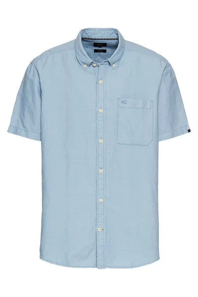 Košeľa Camel Active Shortsleeve Shirt Smoke Blue
