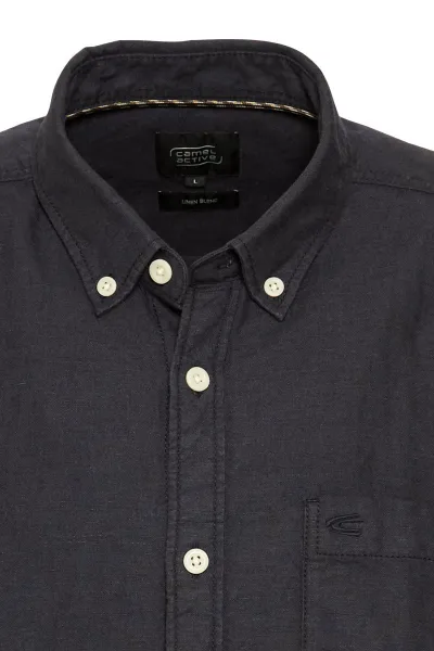 Košeľa Camel Active Shortsleeve Shirt Dark Indigo