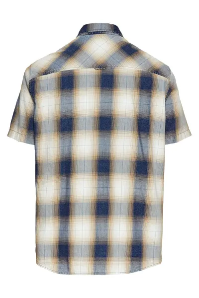 Košeľa Camel Active Shortsleeve Shirt Dark Indigo