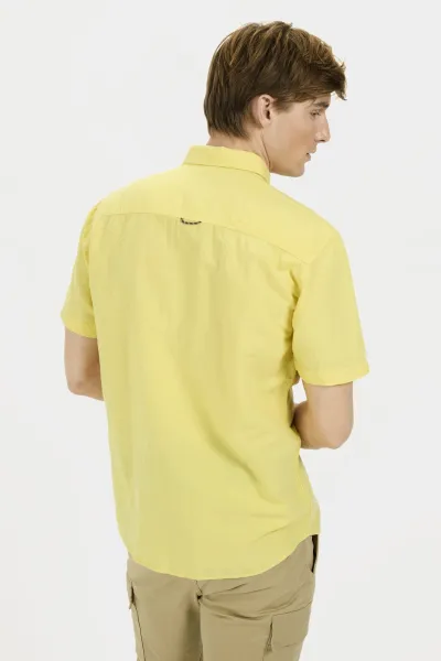 Košeľa Camel Active Shortsleeve Shirt Dusty Citron