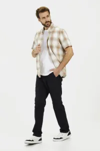 Košeľa Camel Active Shortsleeve Shirt Sunfaded Red