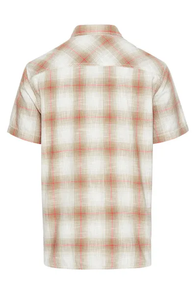 Košeľa Camel Active Shortsleeve Shirt Sunfaded Red