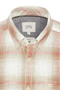 Košeľa Camel Active Shortsleeve Shirt Sunfaded Red