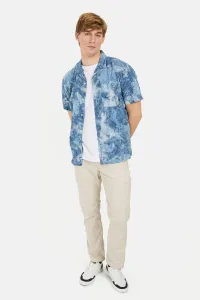 Košeľa Camel Active Shortsleeve Shirt Dark Indigo