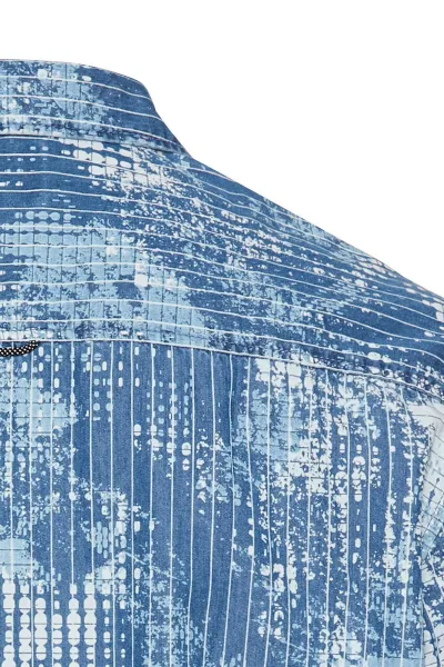 Košeľa Camel Active Shortsleeve Shirt Dark Indigo