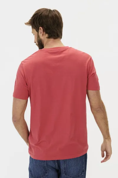 Tričko Camel Active T-Shirt 1/2 Arm Sunfaded Red