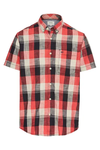 Košeľa Camel Active Shortsleeve Shirt Dark Indigo
