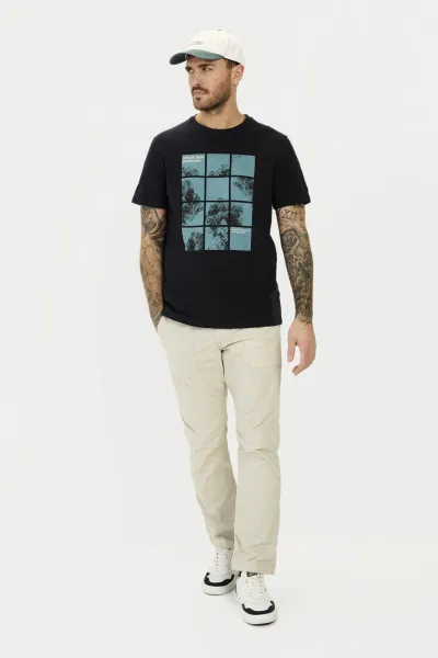 Tričko Camel Active T-Shirt 1/2 Arm Dark Indigo