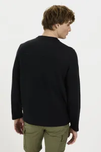 Tričko Camel Active Henley 1/1 Arm Dark Indigo