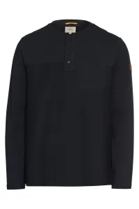 Tričko Camel Active Henley 1/1 Arm Dark Indigo
