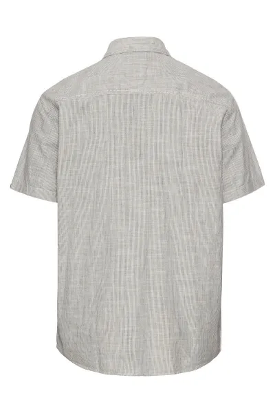 Košeľa Camel Active Shortsleeve Shirt Stone Gray
