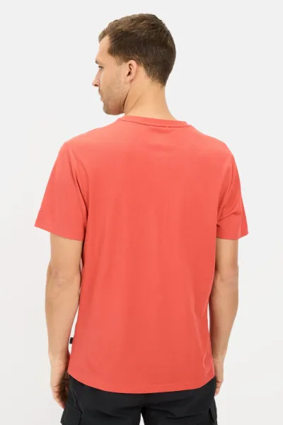 Tričko Camel Active T-Shirt 1/2 Arm Sunfaded Red