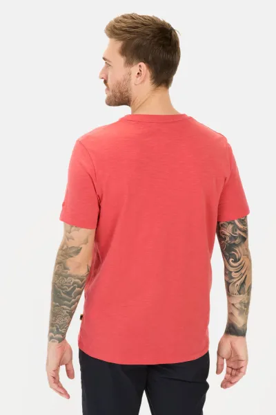 Tričko Camel Active T-Shirt 1/2 Arm Sunfaded Red