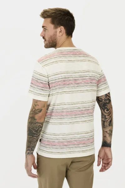 Tričko Camel Active T-Shirt 1/2 Arm Sunfaded Red