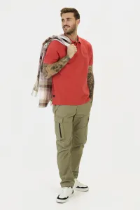 Polokošeľa Camel Active Polo 1/2 Arm Sunfaded Red