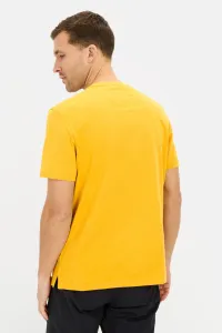 Tričko Camel Active Henley 1/2 Arm Sunflower