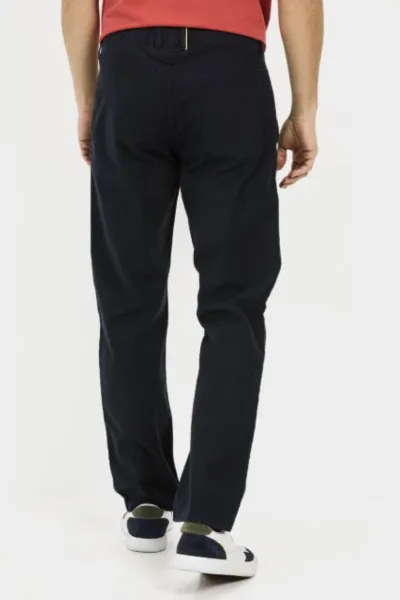 Nohavice Camel Active Leinen Chino Dark Indigo