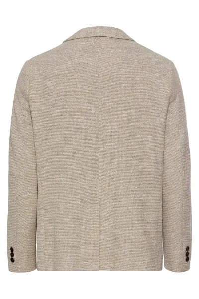 Sako Camel Active 2 - Knopf Blazer Beige