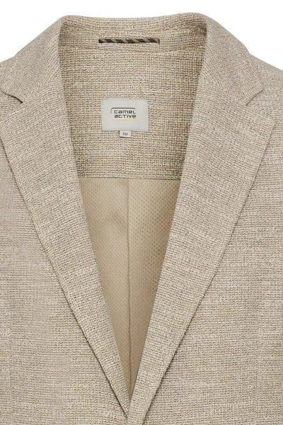 Sako Camel Active 2 - Knopf Blazer Beige