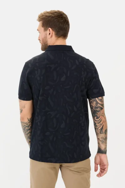 Polokošeľa Camel Active Polo 1/2 Arm Dark Indigo