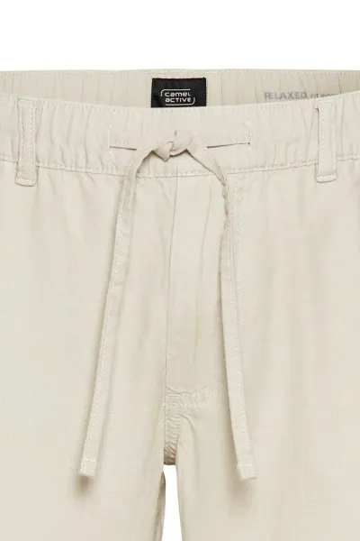 Nohavice Camel Active Leinen Chino Beige