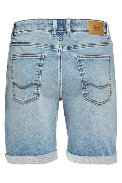 Šortky Camel Active Shorts 5-Pocket Bleach Blue